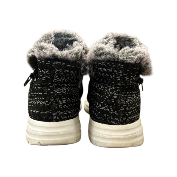 Telic Apres-Ski Recovery Comfort Boot Granite Gray SZ 7 Ankle High top Faux Fur - Picture 6 of 11